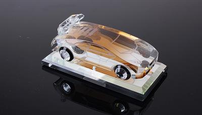 汽车兰博基尼车模型香水座 车载香水轿车水晶摆件车内装饰用品